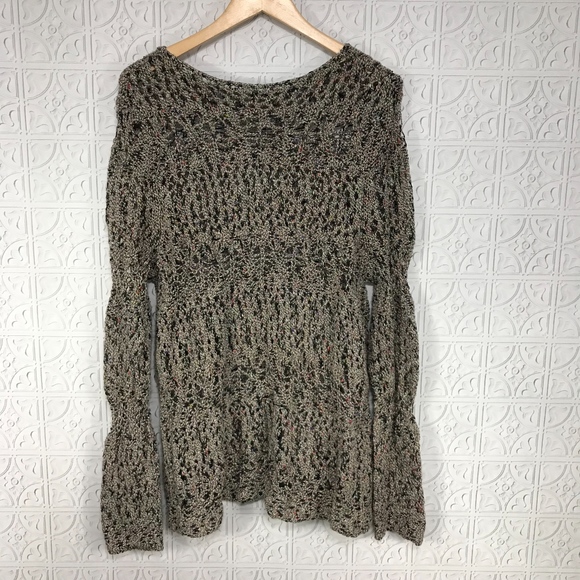 Soft Surroundings Pointelle Open Knit Sweater - Picture 4 of 8